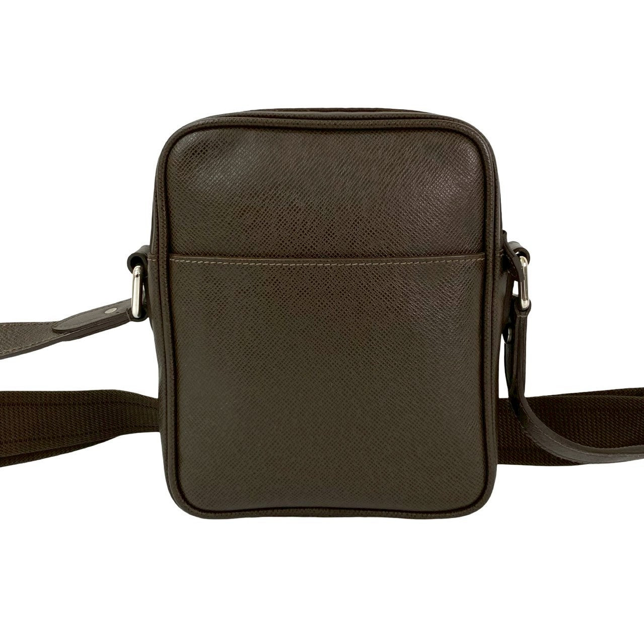 Elegant Women's Shoulder Bag | LOUIS VUITTON Shoulder Bag leather Brown Taiga Dimitri