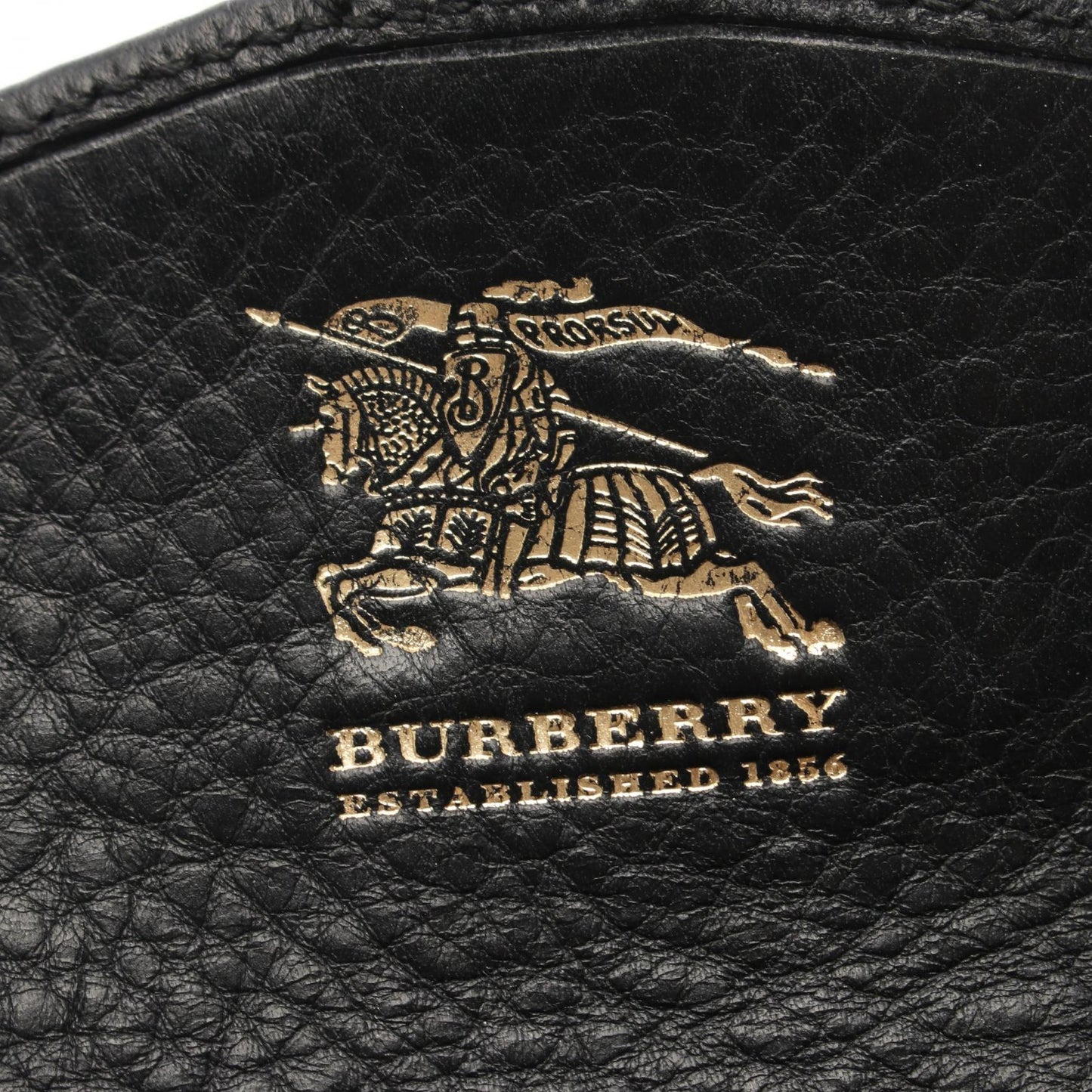 Burberry Nova Check Canvas Leather Shoulder Bag