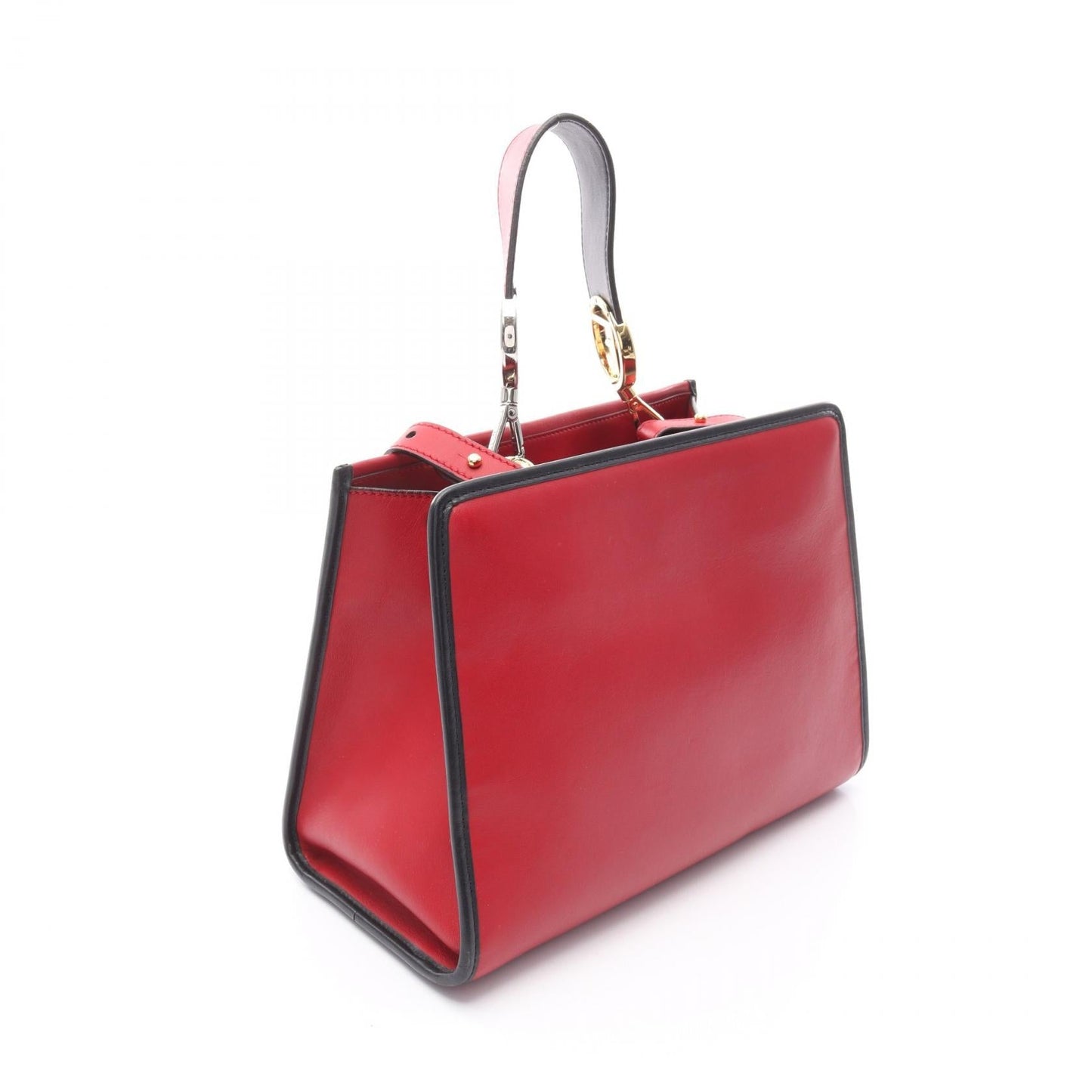 Fendi Peekaboo Fit Mini Leather 2way Bag