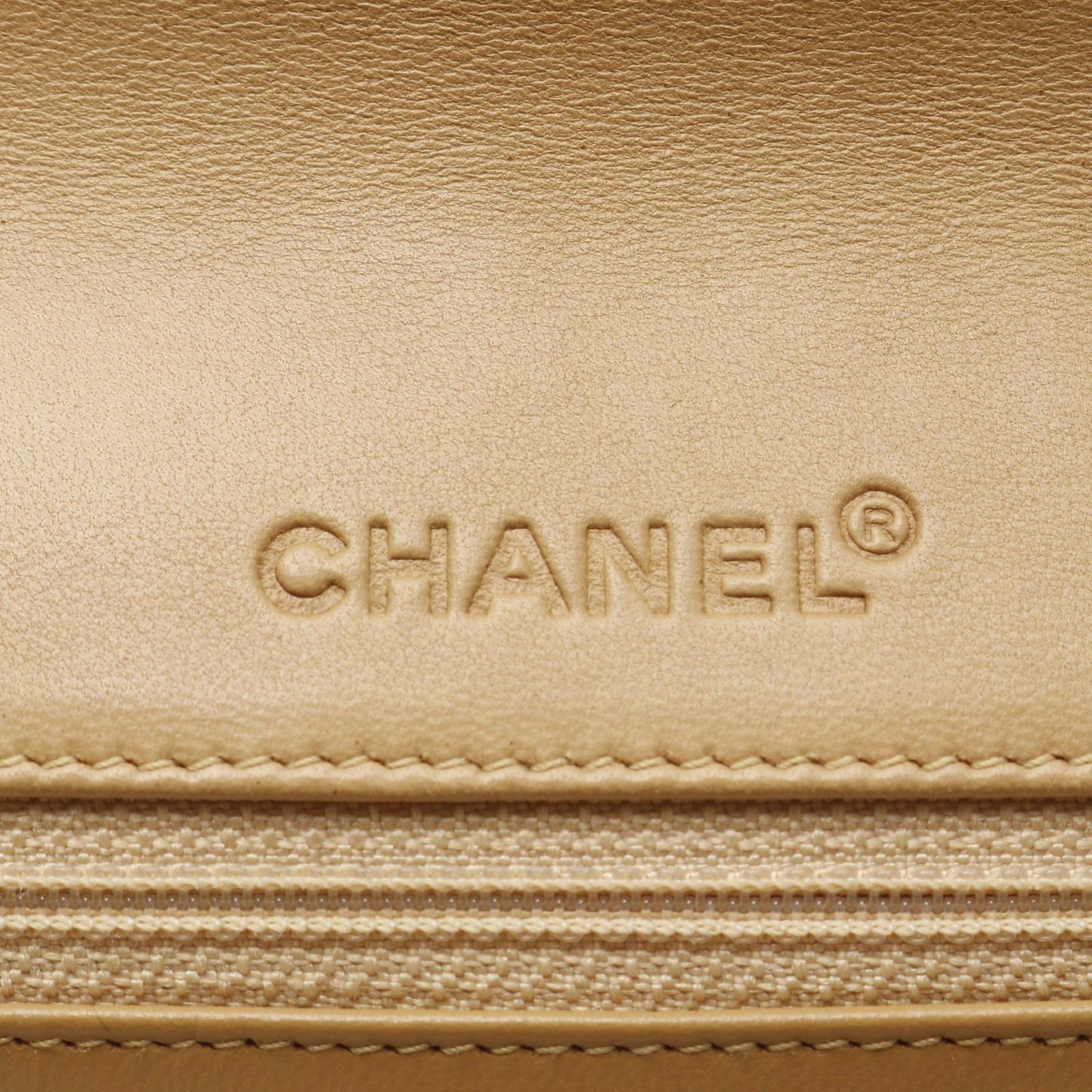 Chanel Choco Bar Wild Stitch Lambskin Shoulder Bag