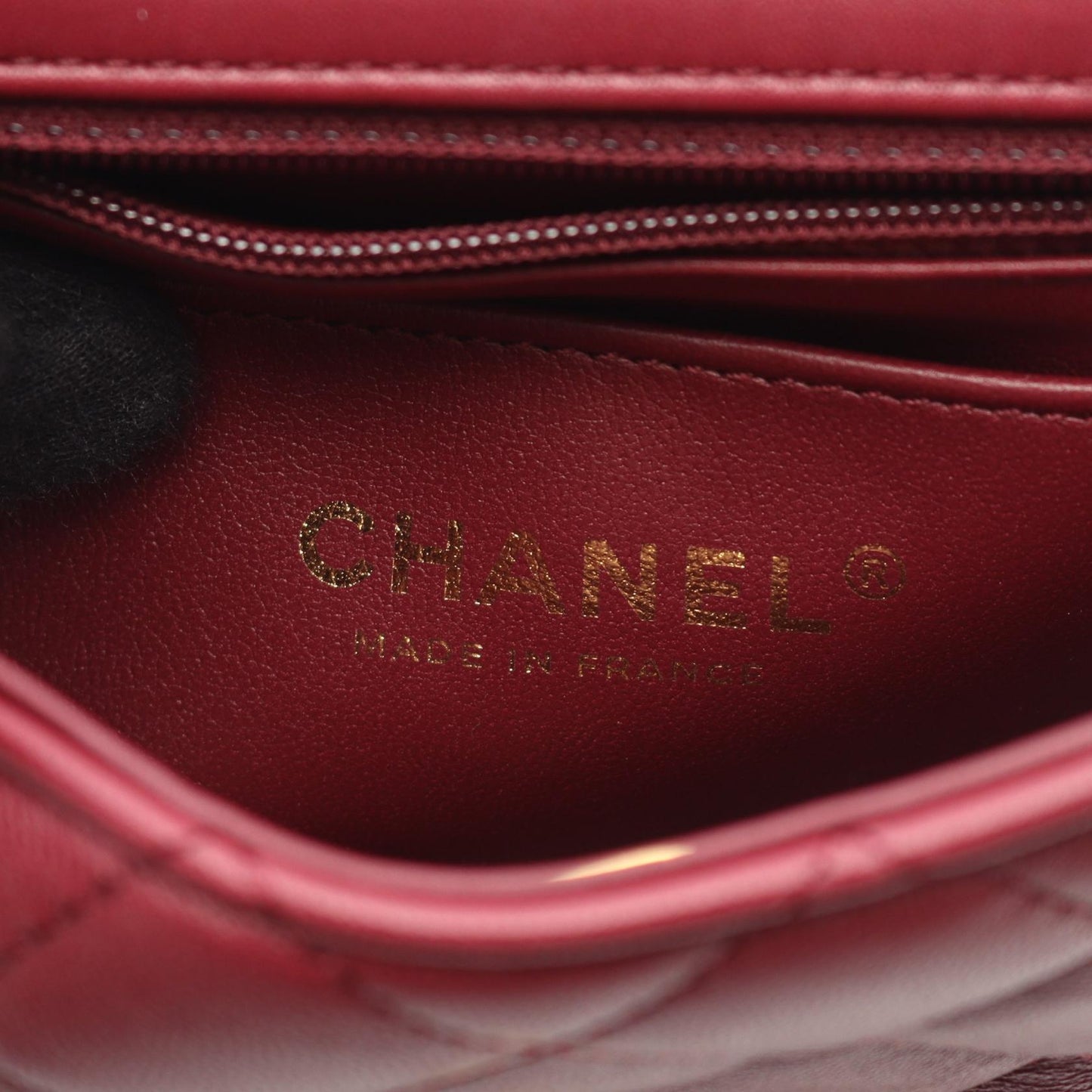 Chanel Mini Matelassé Lambskin Shoulder Bag