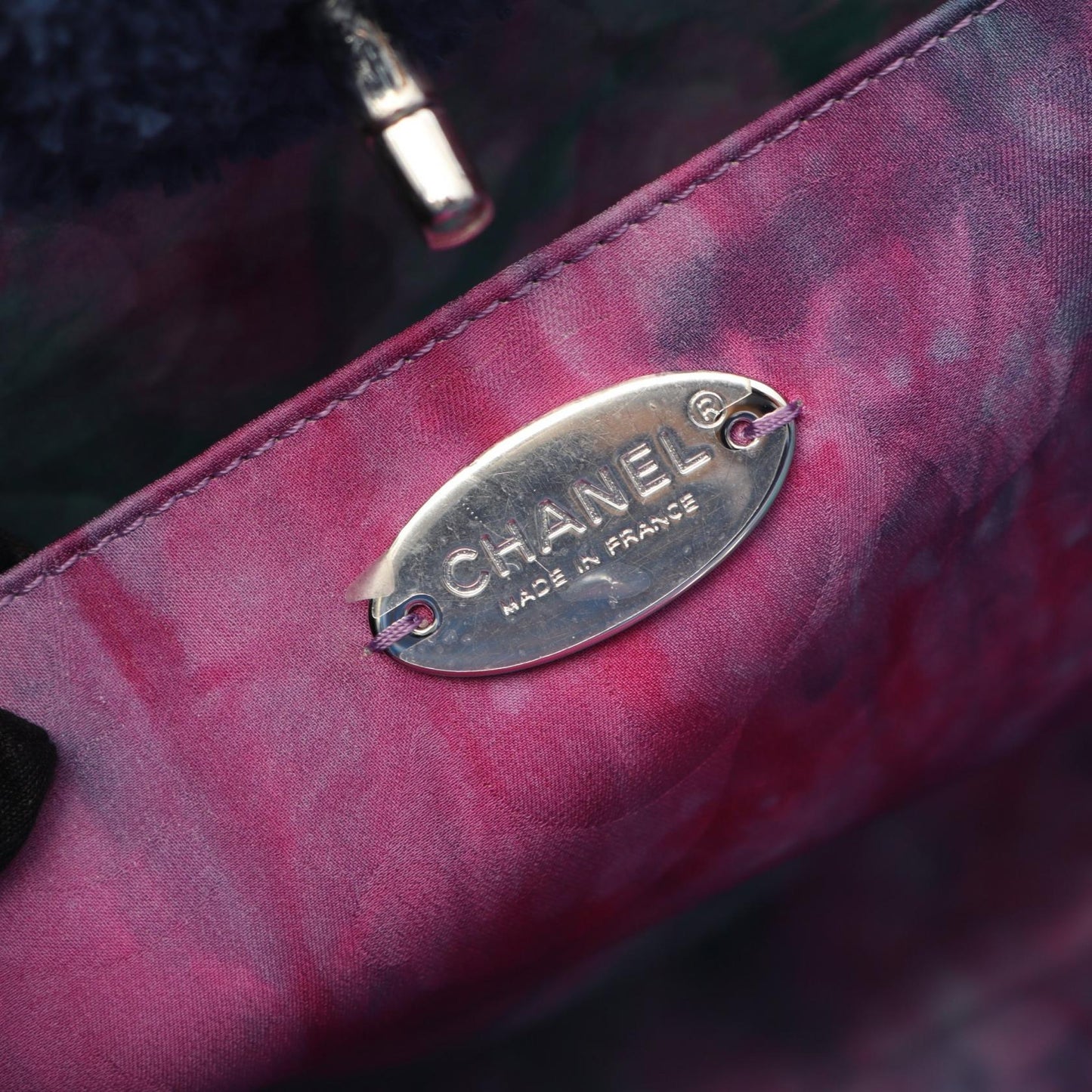 Chanel Coco Fabric Tote Bag