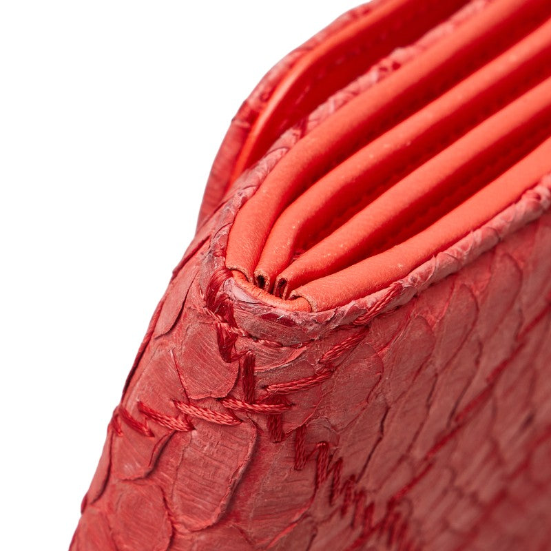 Chanel Ultra Stitch Python Shoulder Bag
