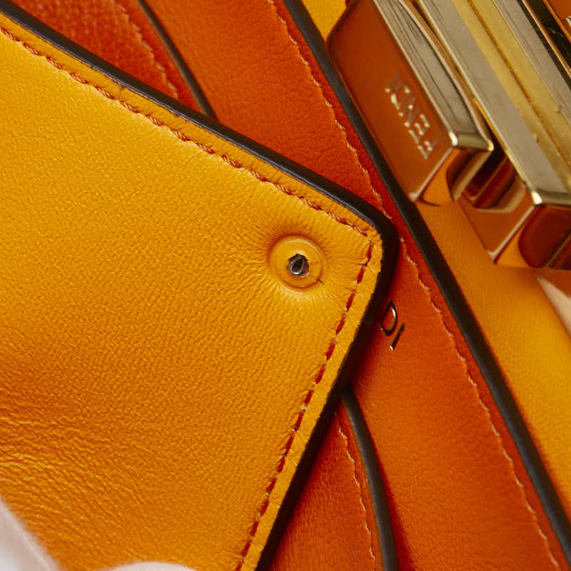 Fendi Fendigraphy Leather Handbag
