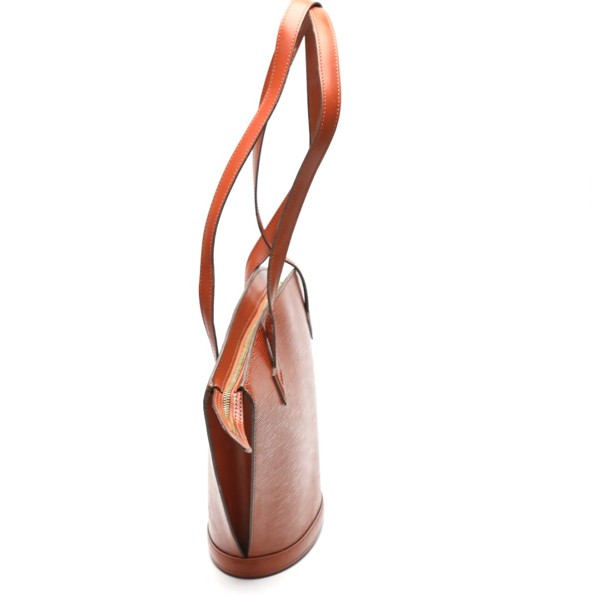 LOUIS VUITTON Handbag Epi Leather Kenya Brown Tote Bag Epi Saint-Jacques Poignier Long Women
