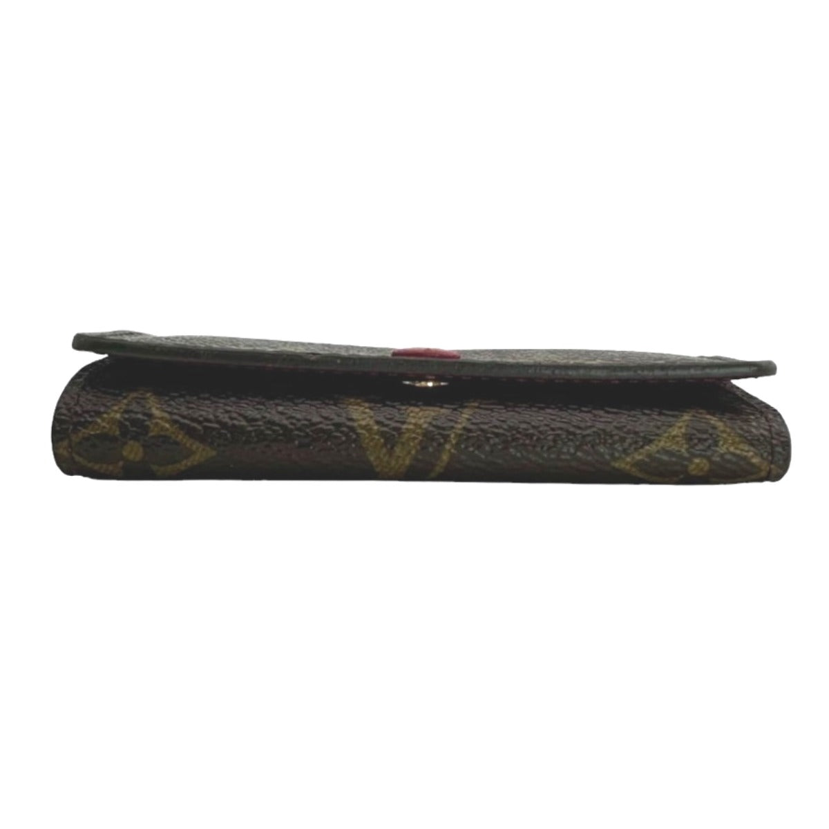 LOUIS VUITTON Key case Key holder Monogram canvas Brown Multicles4 Monogram Key case Key holder for 4 keys Women
