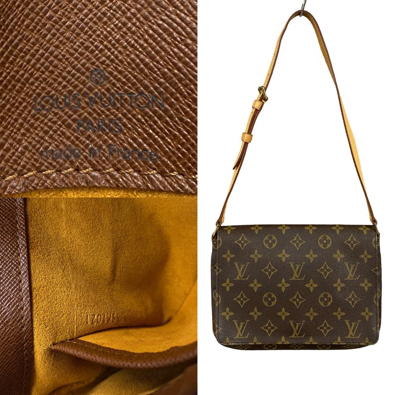 Elegant Women's Shoulder Bag | LOUIS VUITTON Shoulder Bag Leather, PVC Brown Monogram Mtte tango mens(Unisex)