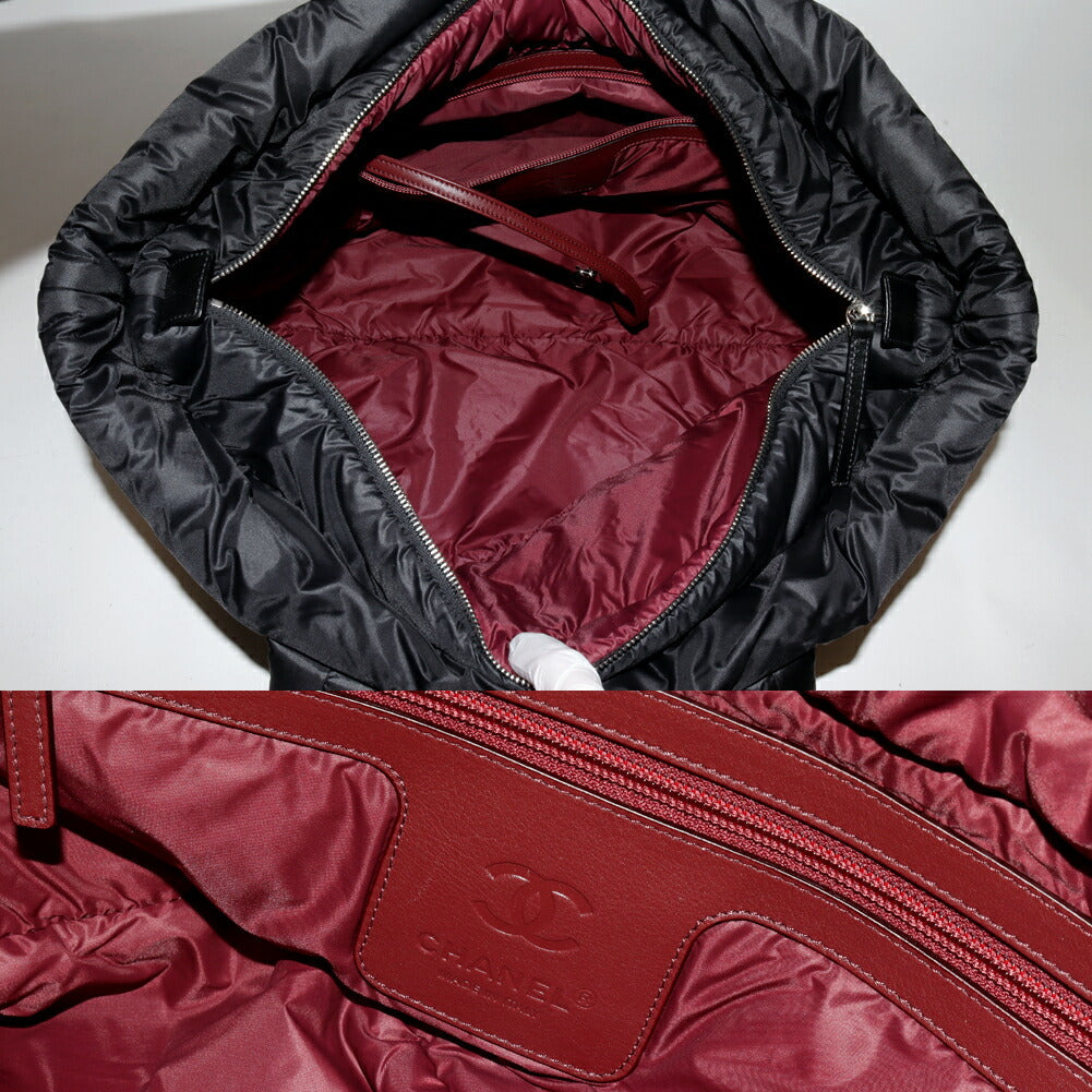 Chanel Coco Cocoon Nylon Calfskin Tote Bag