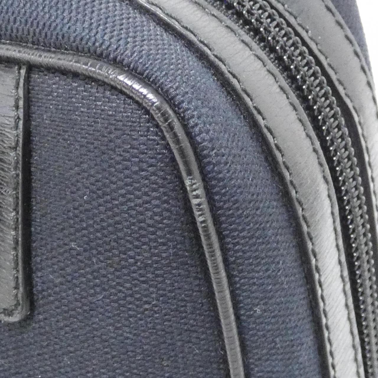 Gucci GG Canvas Leather Shoulder Bag