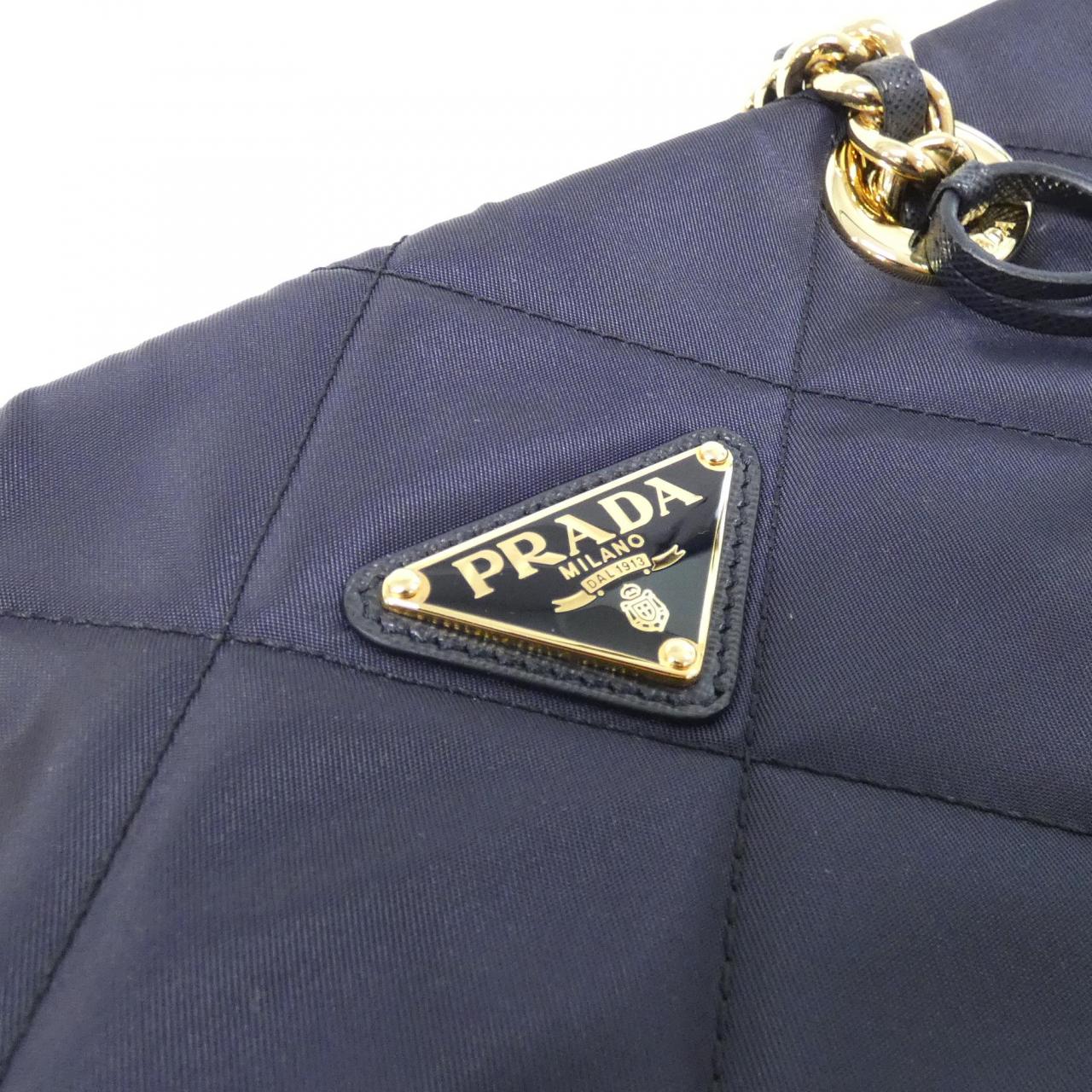 Prada 1BG467 Tessuto Impuntur Shoulder Bag