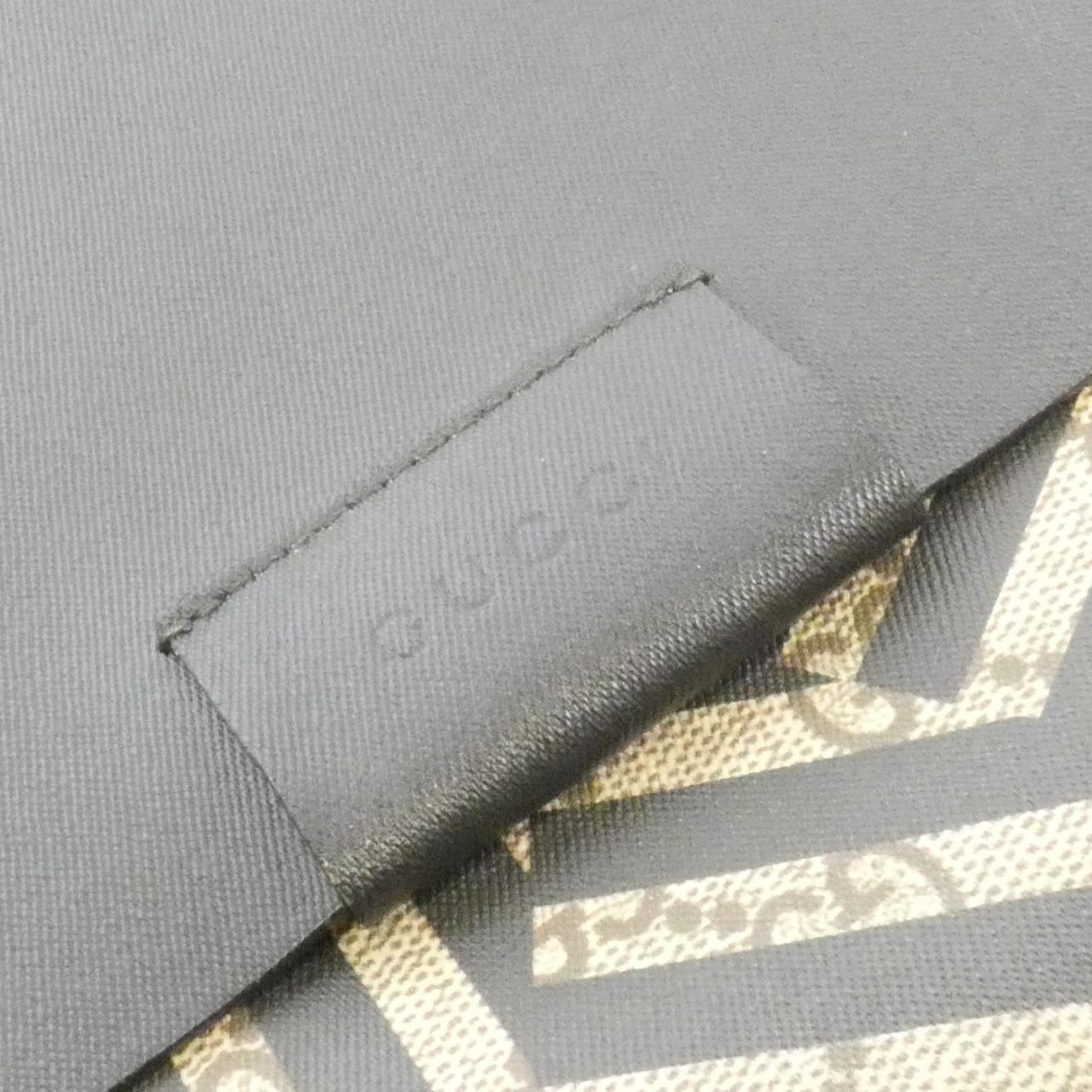 Gucci GG Supreme Canvas Leather Shoulder Bag