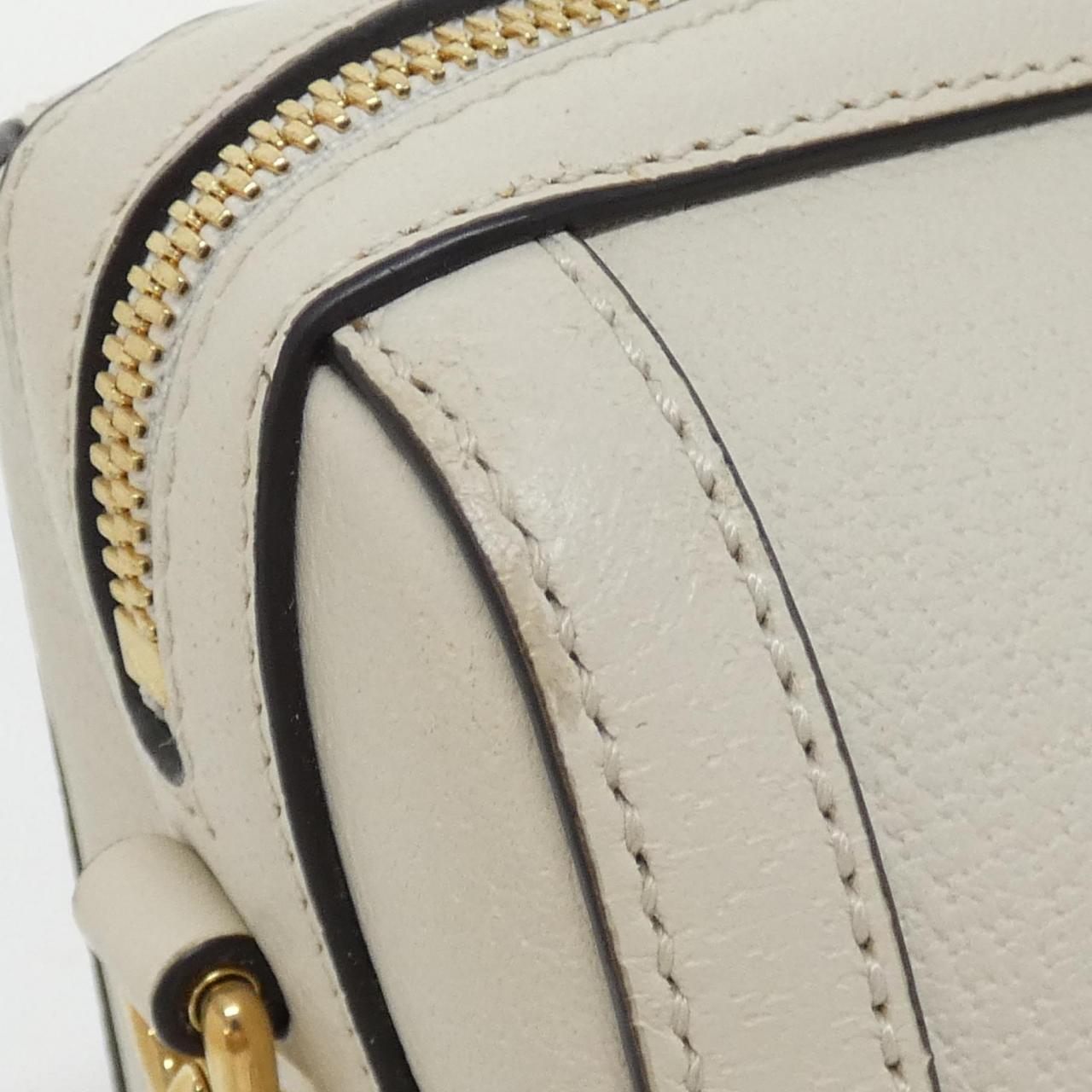 Gucci Ophidia Leather Boston Bag