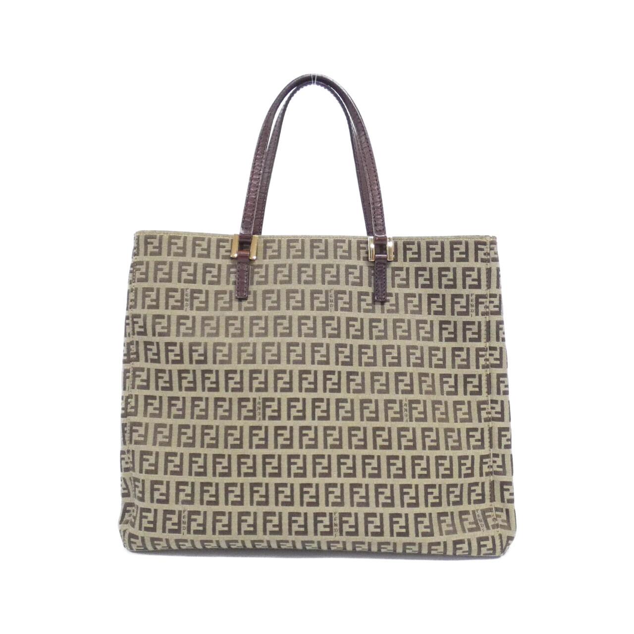 Fendi 8BR036 JQ4 Canvas Shoulder Bag