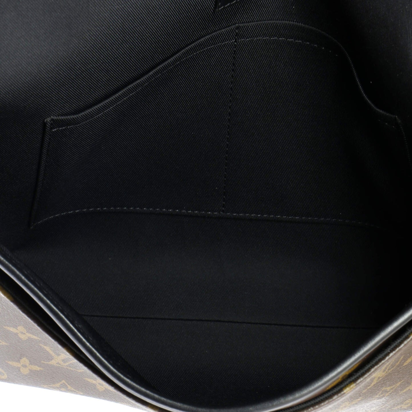 Louis Vuitton Magnetic Messenger Bag Macassar Monogram Canvas