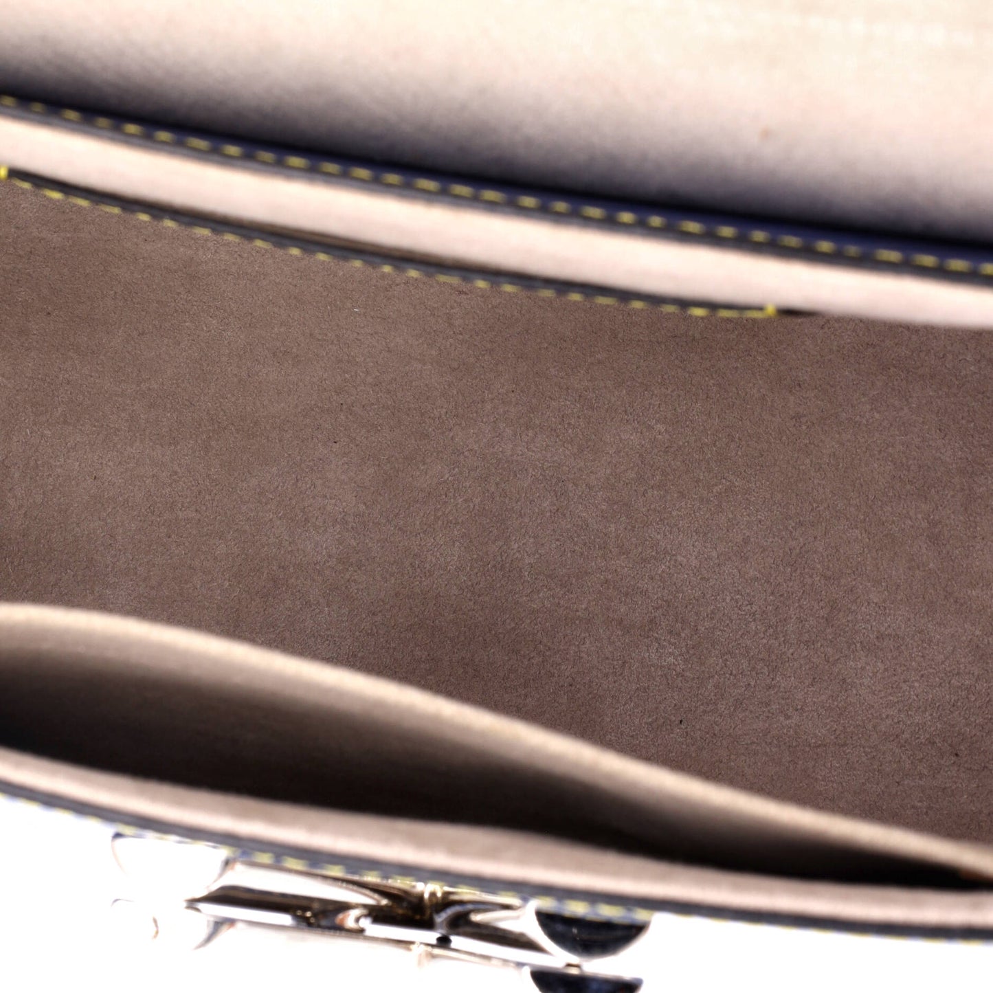 Louis Vuitton Twist Handbag Studded Epi Leather MM