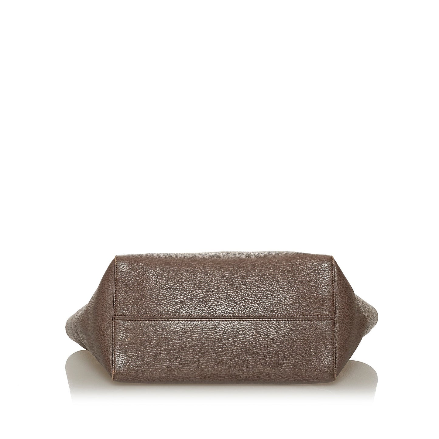 Gucci Brown Leather Tote Style 7