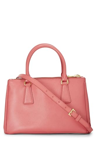 Prada, Pink Saffiano Executive Tote Small, Pink