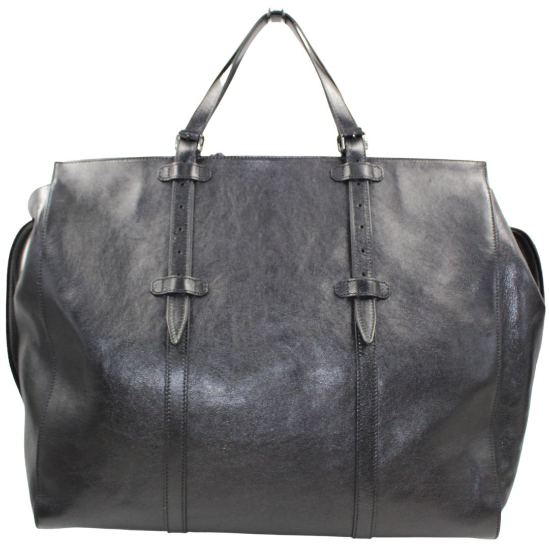 Gucci Leather Canvas Handbag Style 6