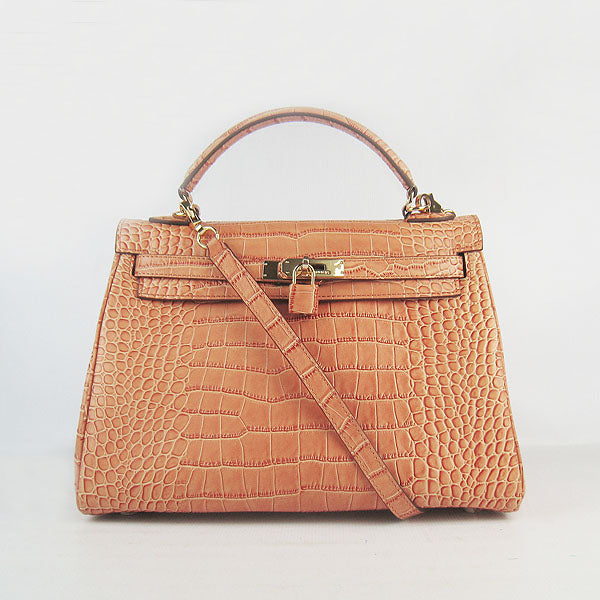 Luxury Hermes Kelly 6108 Ladies Crocodile Handbag