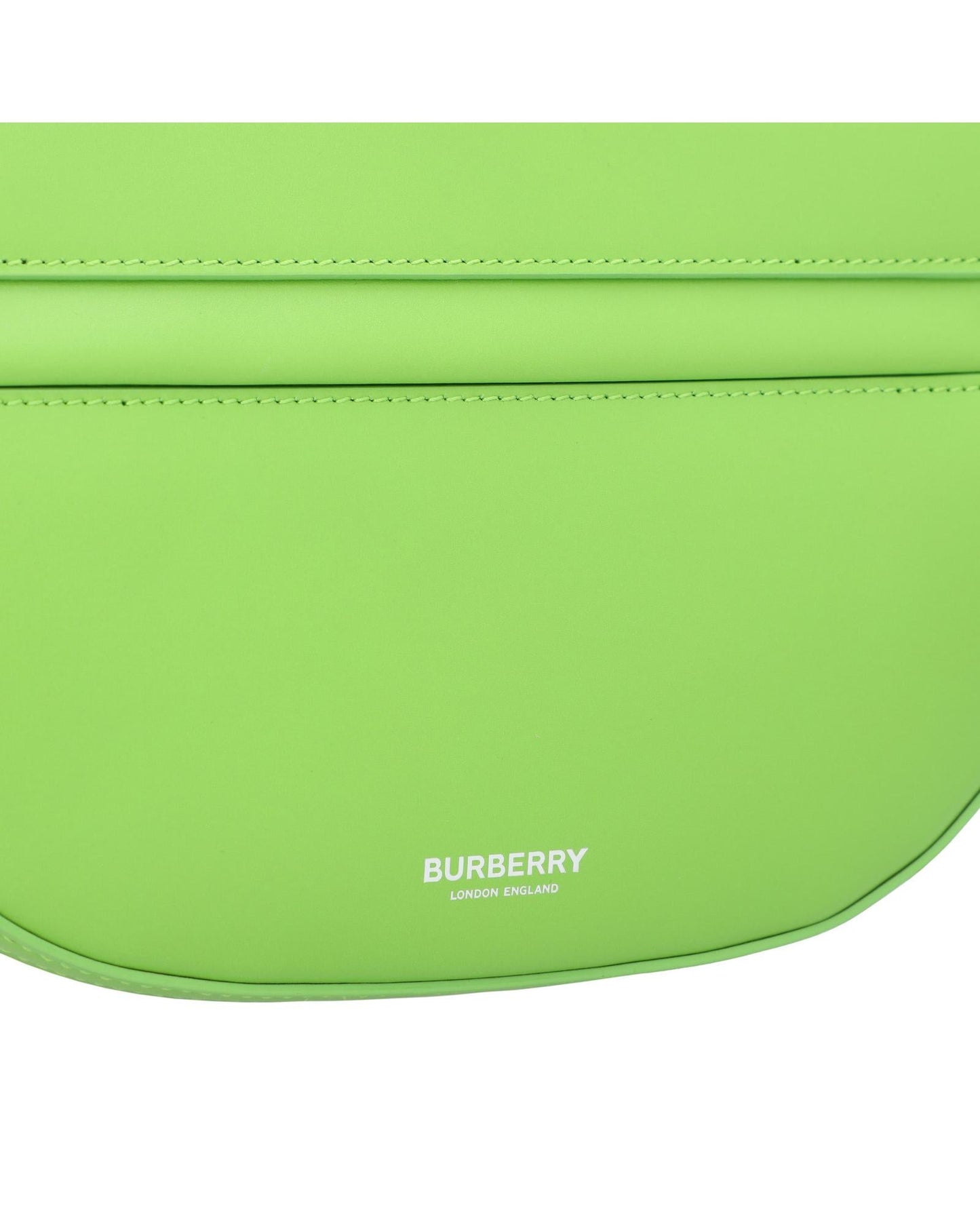 Burberry Lola HalfMoon Chain Bag Women Green | Green Shoulder Bags