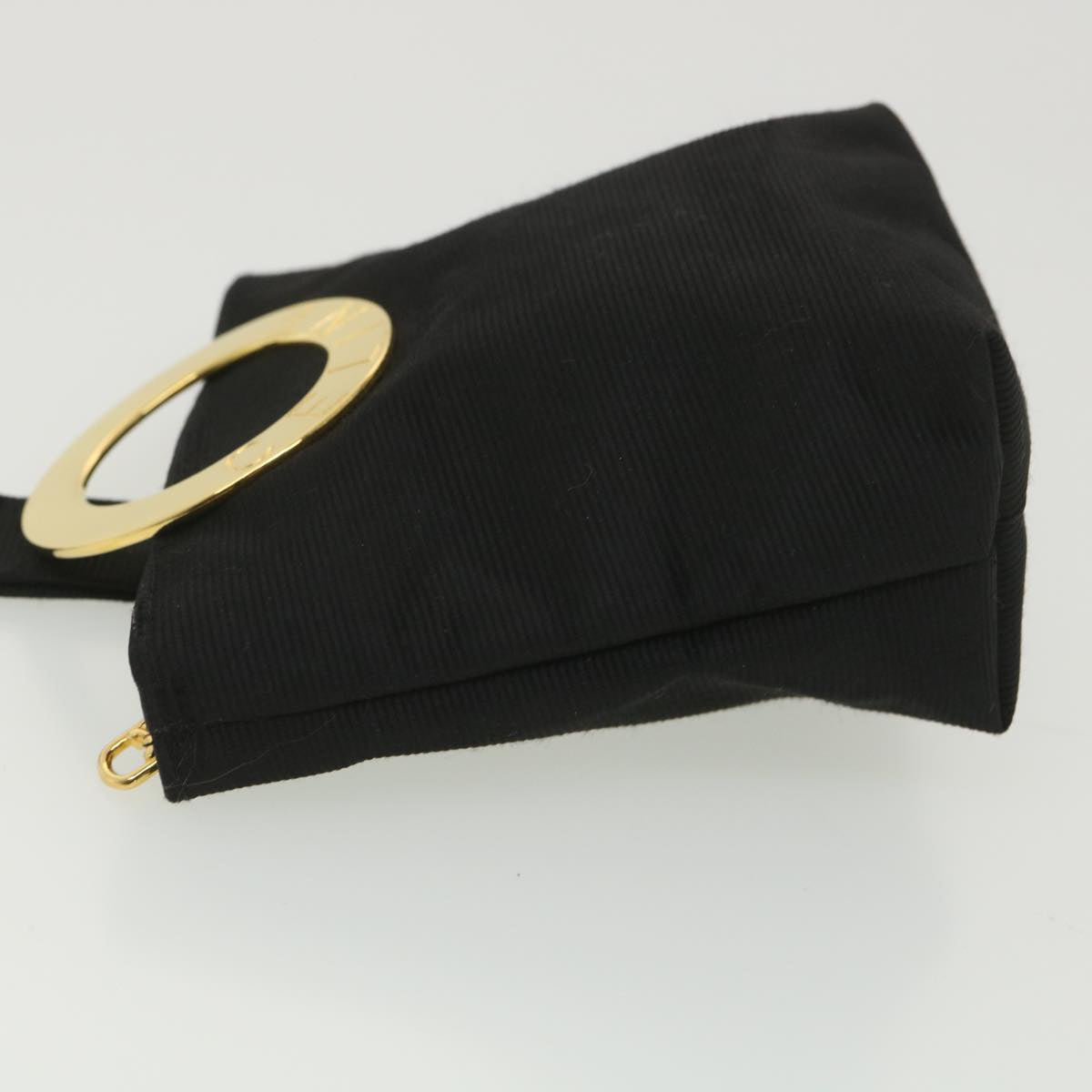 Luxury CELINE Pouch Nylon Black 38667
