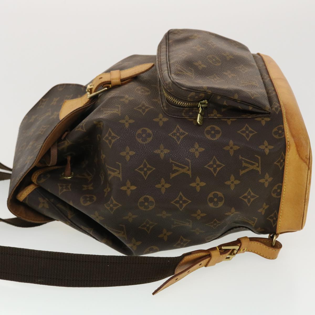 LOUIS VUITTON Monogram Montsouris GM Backpack M51135 LV 39409