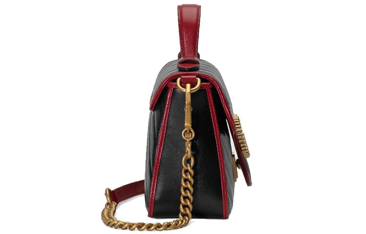 Gucci Chain Leather Shoulder Bag