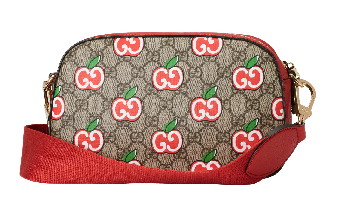 Gucci Leather Canvas Crossbody
