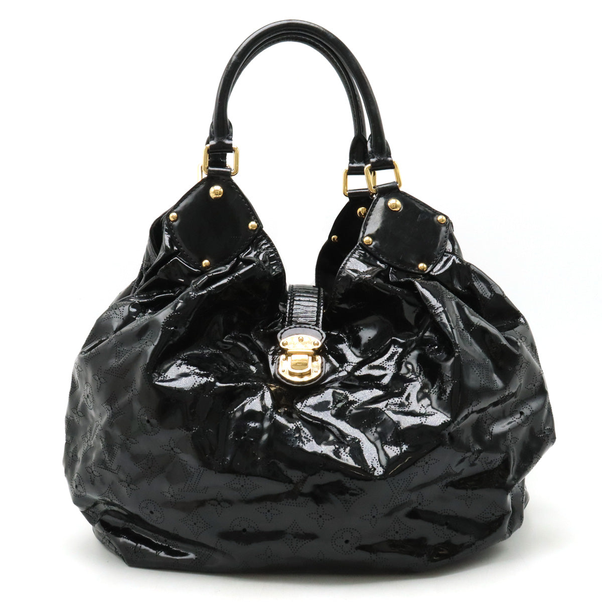 LOUIS VUITTON Louis Vuitton Monograms Surya XL Bag Shoulder Bag Shoulder Leather Noir Black M95796