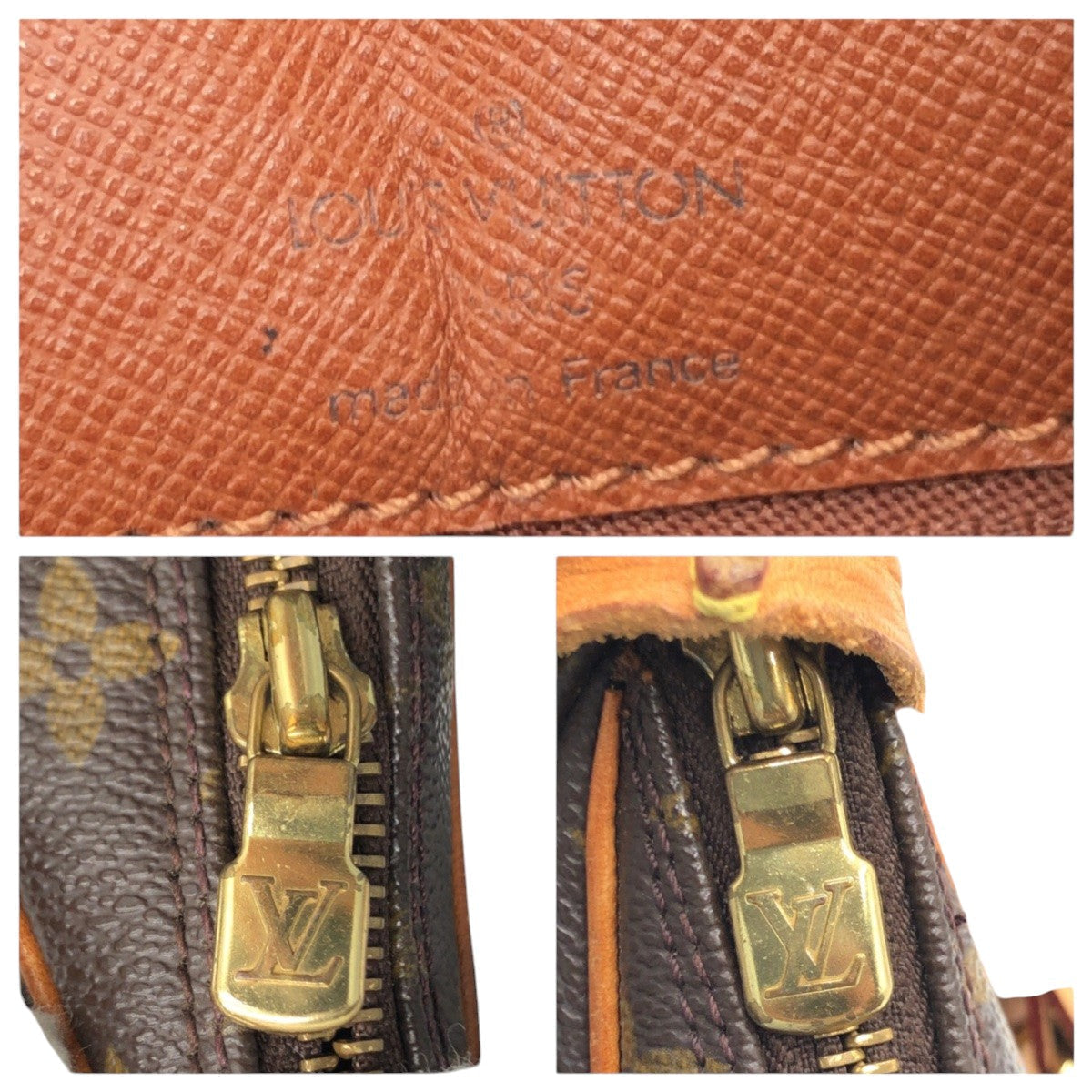 LOUIS VUITTON Shoulder Bag PVC Brown Monogram Boulogne Women