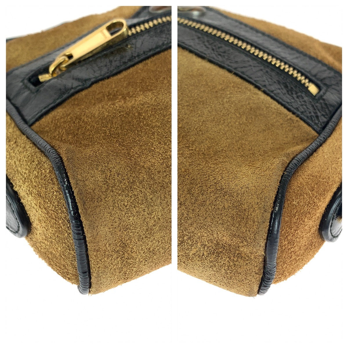 GUCCI Shoulder Bag 573321 Suede, Leather Brown Red Green GoldMetal Shoulder Bag pochette Ofidia Women