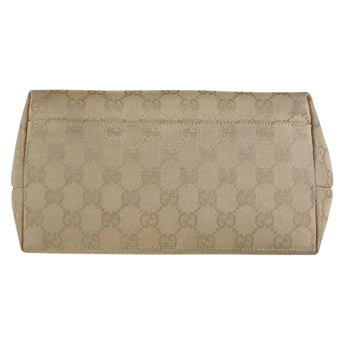 GUCCI Shoulder Bag 001 3386 GG canvas Beige SilverMetal Hobo Shoulder Bag one belt Women