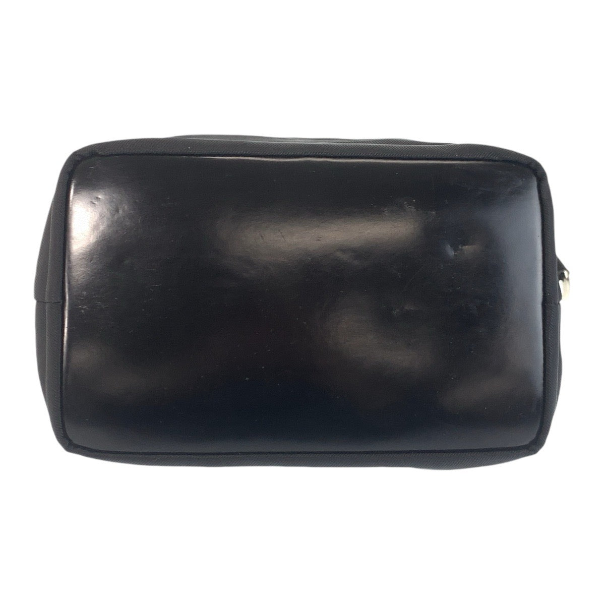 GUCCI Shoulder Bag Canvas, Leather Black Silver Metal Shoulder Bag Hobo Bamboo Women