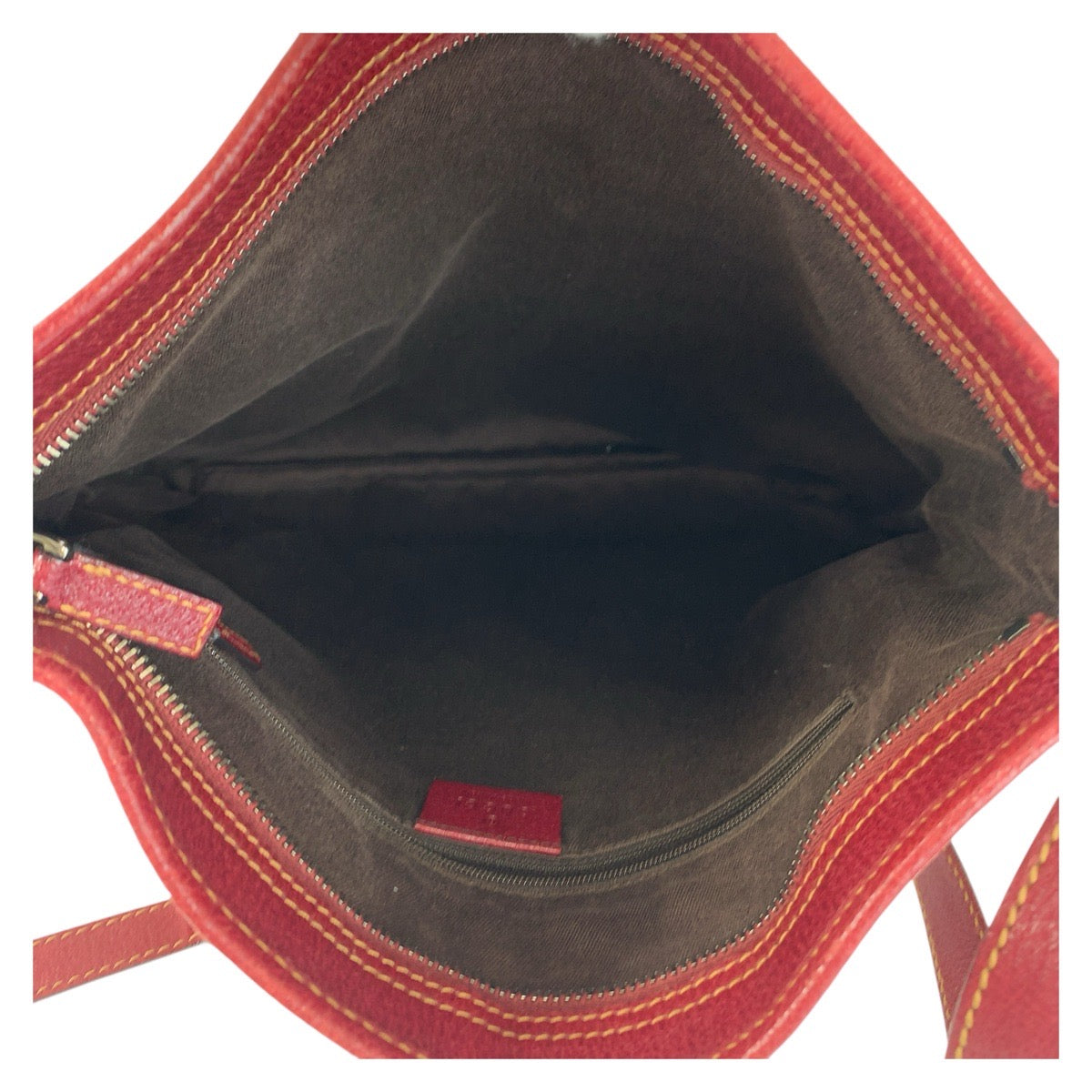 GUCCI Shoulder Bag 113013 GG canvas, leather Beige red Shoulder Bag Messenger bag Women