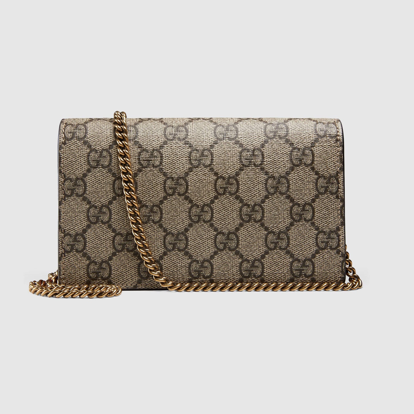 Gucci Monogram Chain Leather Crossbody