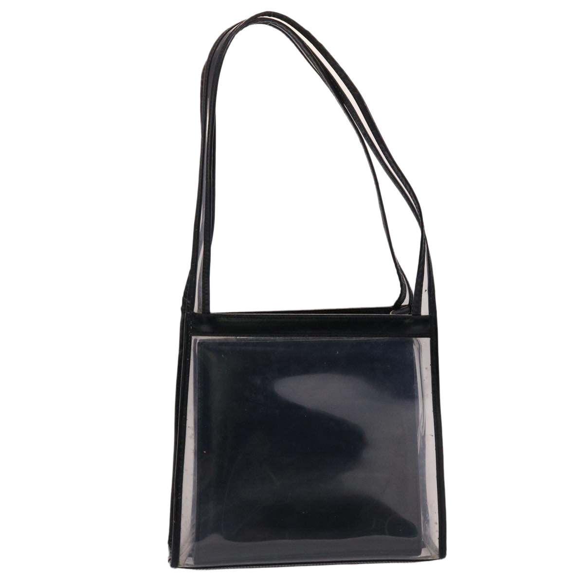 GUCCI Shoulder Bag Vinyl Black 48186