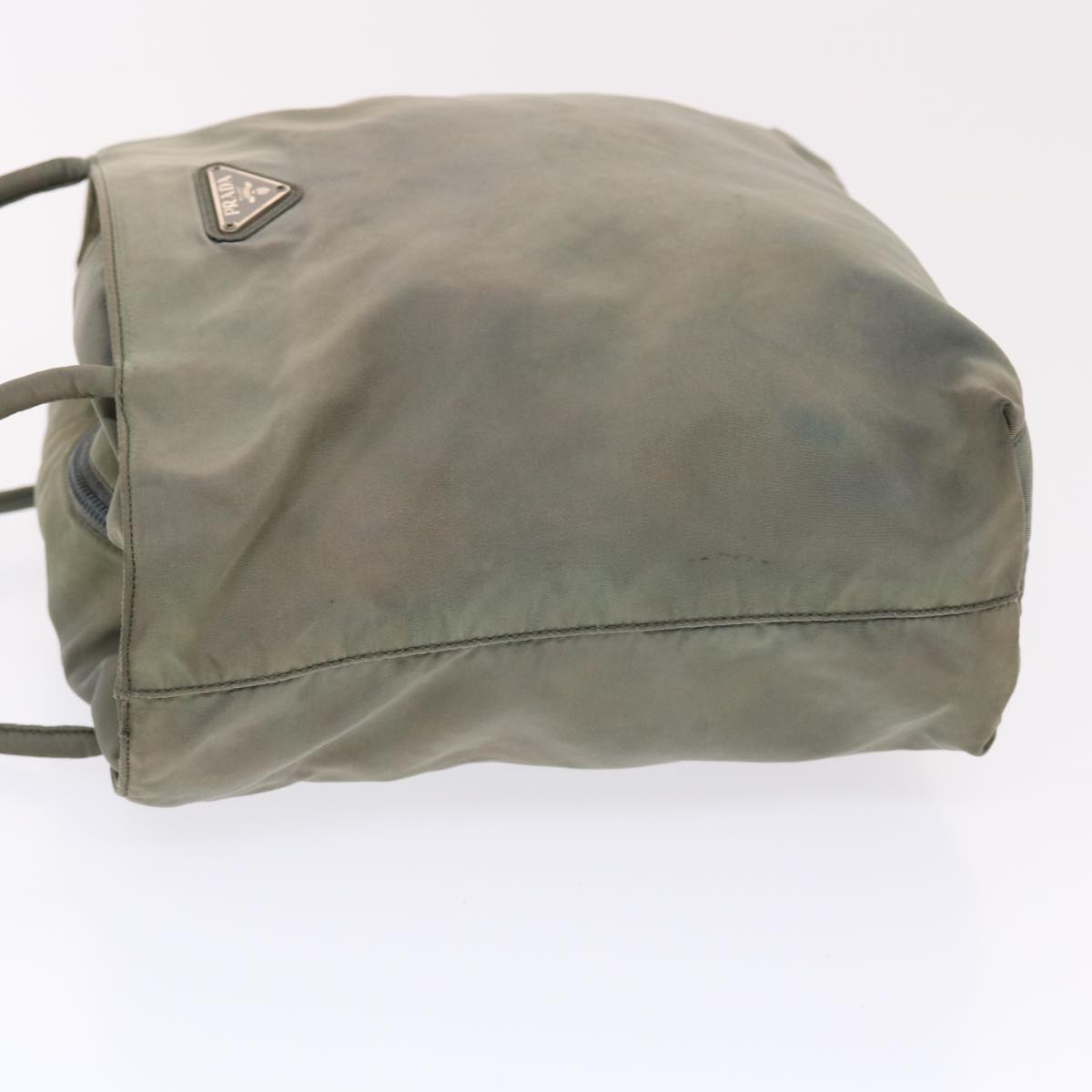 Prada Tote Bag Nylon Khaki