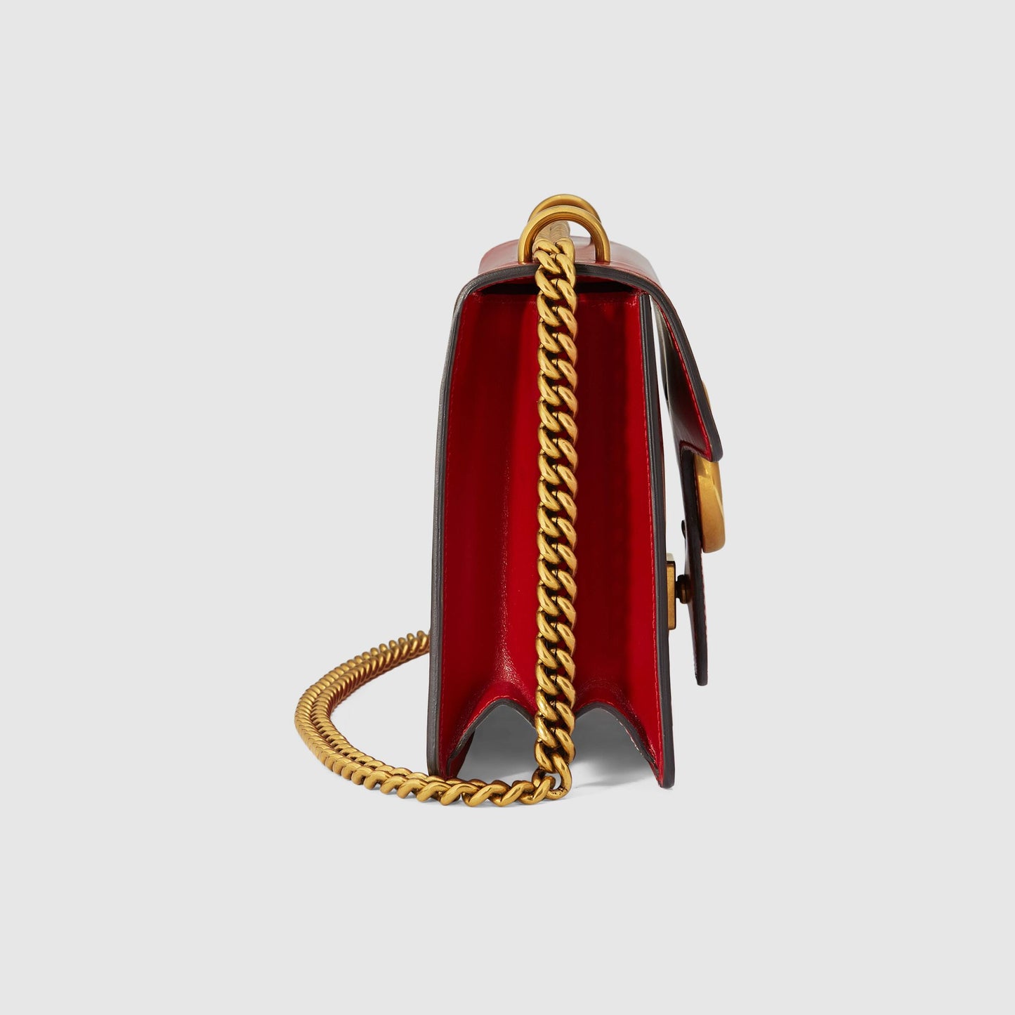 Gucci Monogram Chain Leather Crossbody
