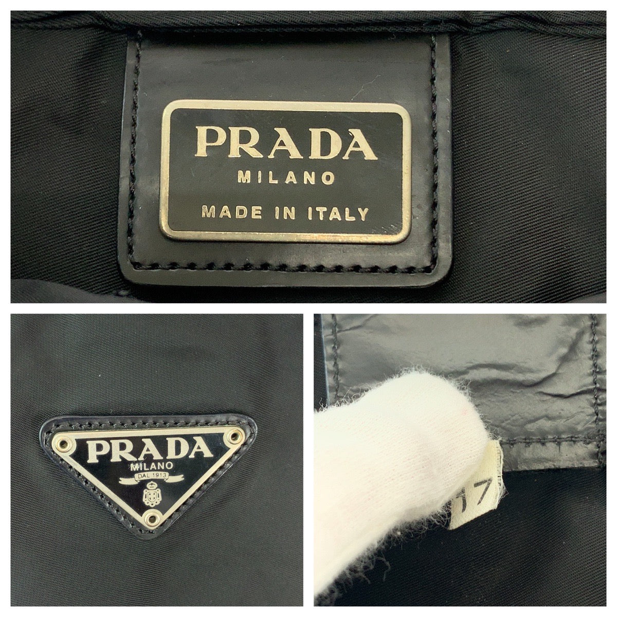 Prada Tessuto Nylon Shoulder Bag