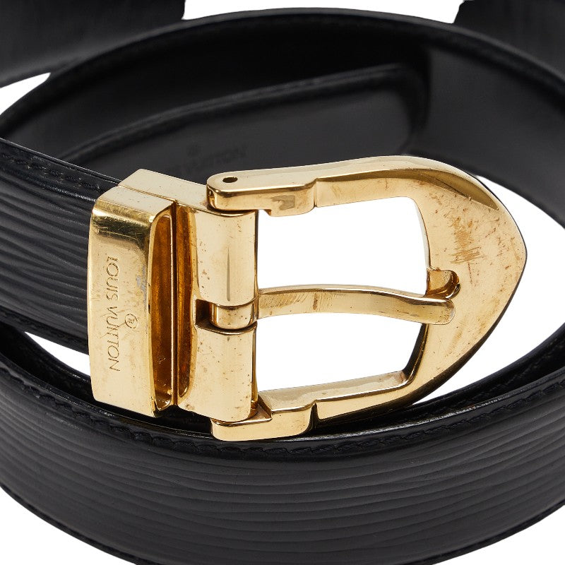 Louis Vuitton Epi Sanctuary Classic Belt Size 110/40 M6832 Noir Black Leather Louis Vuitton