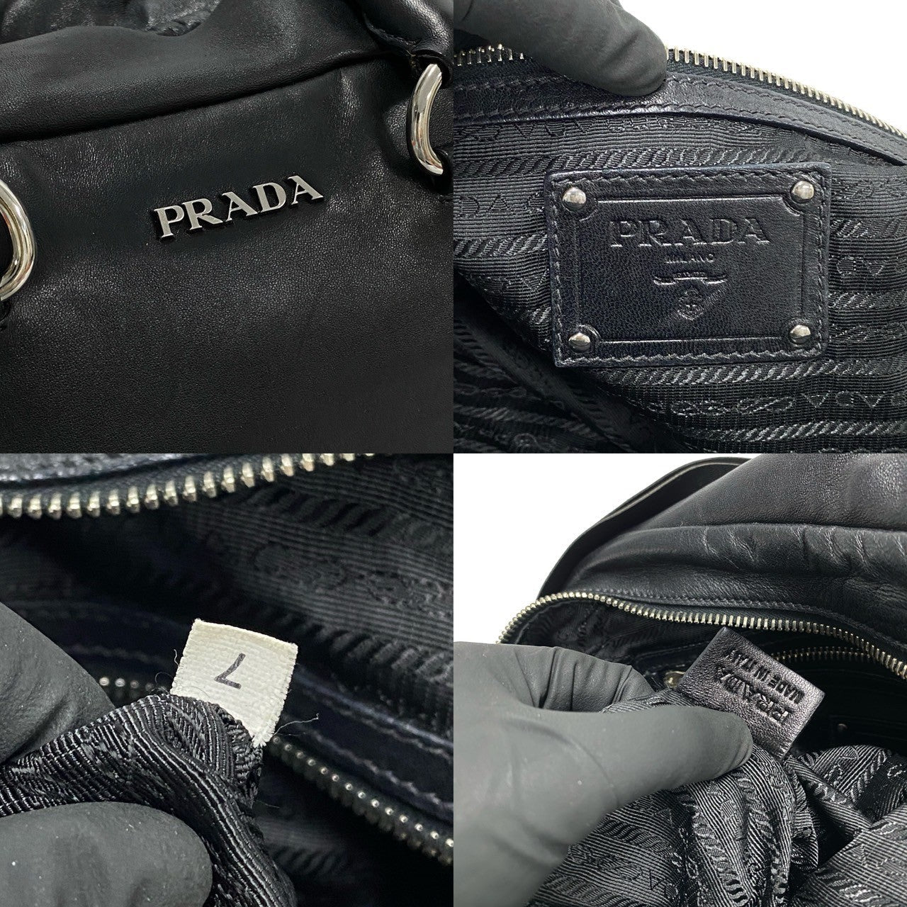 Prada Leather 2way Bag
