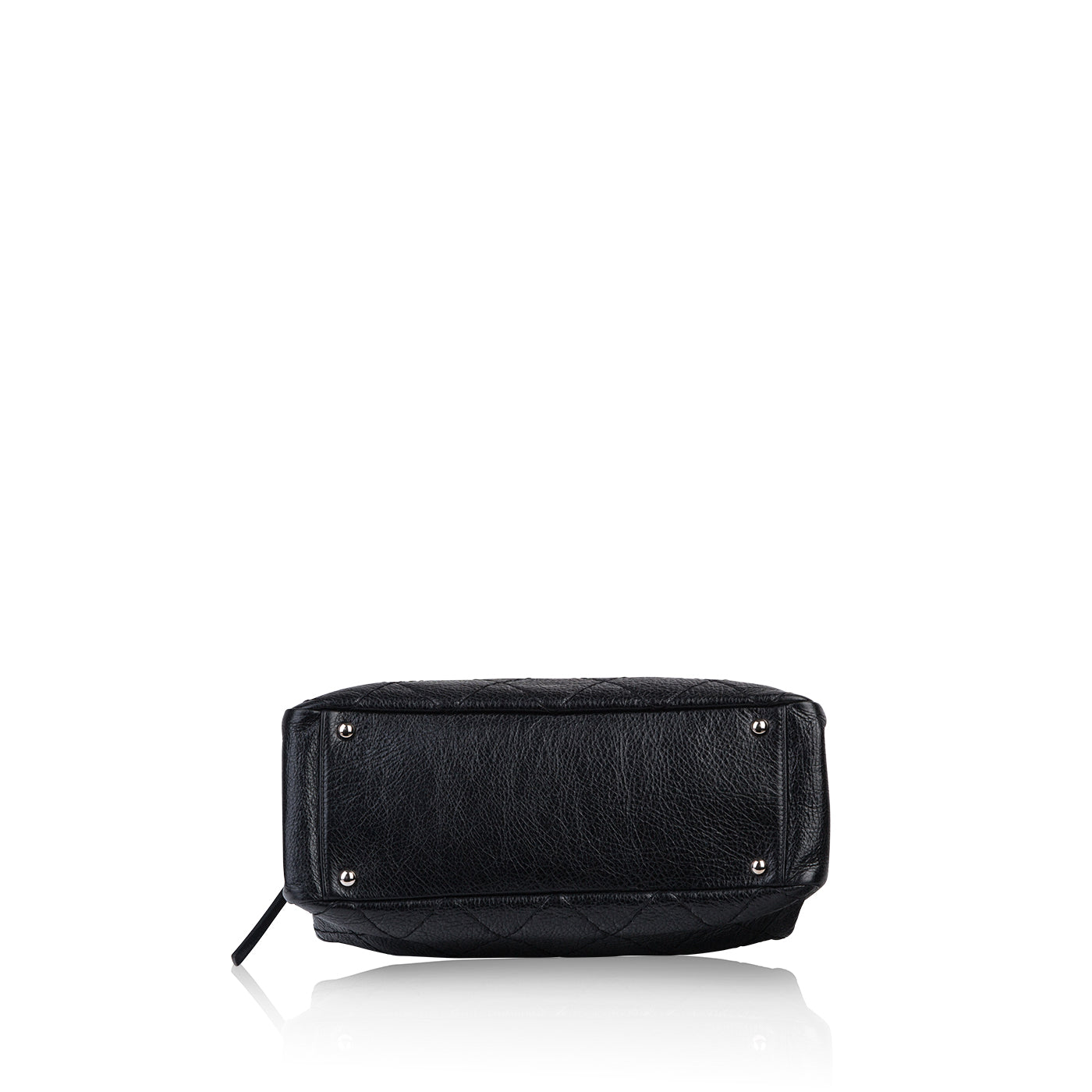 Chanel Glazed Leather shopping tote