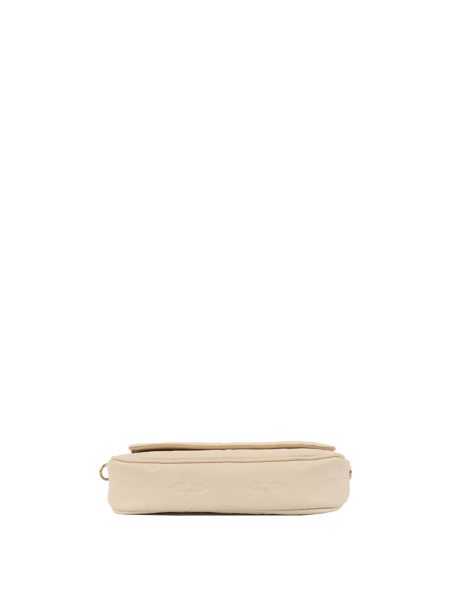 Louis Vuitton Cream Monogram Wallet on Chain Ivy.