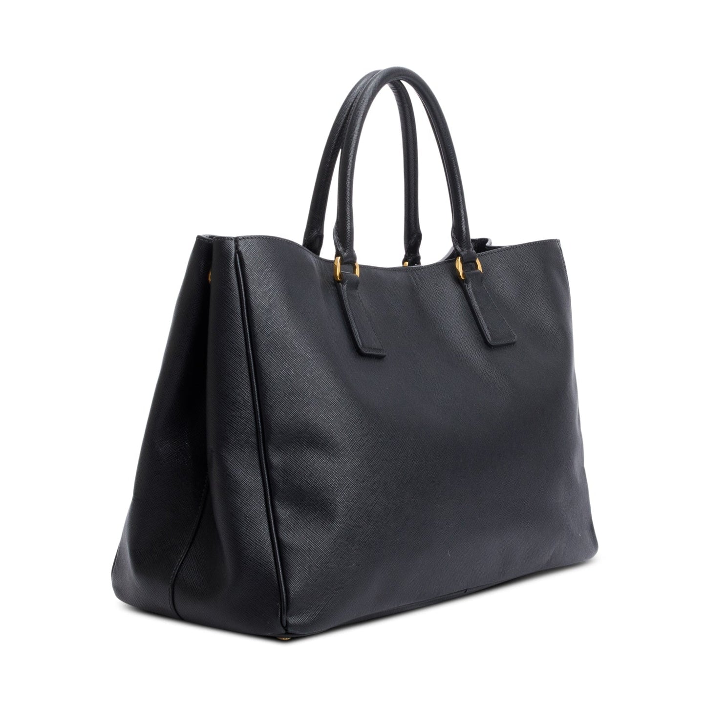 Prada Black Saffiano Lux Large Galleria Tote