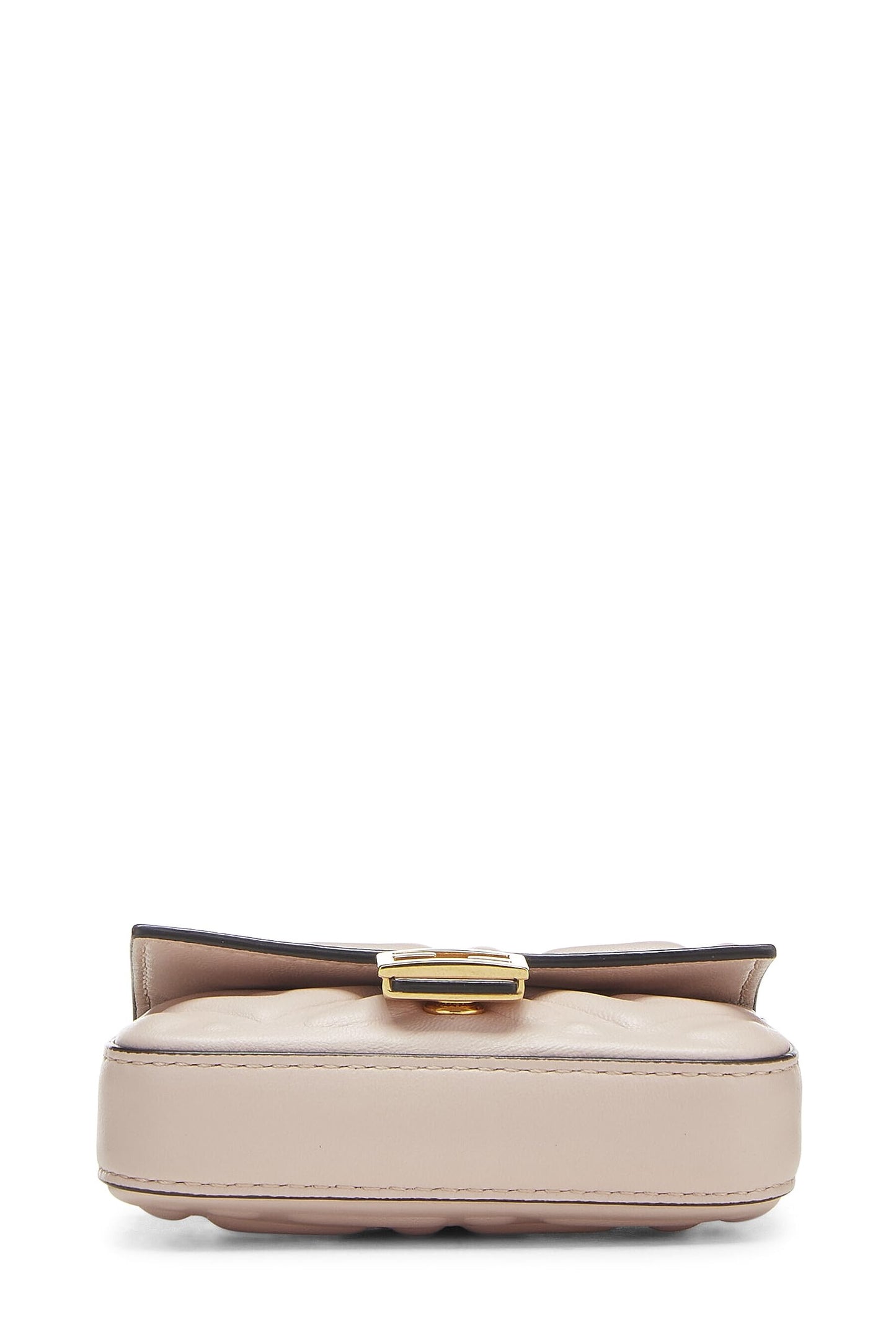 Fendi, Pink Embroidered Convertible Baguette Bag Charm Nano, Pink