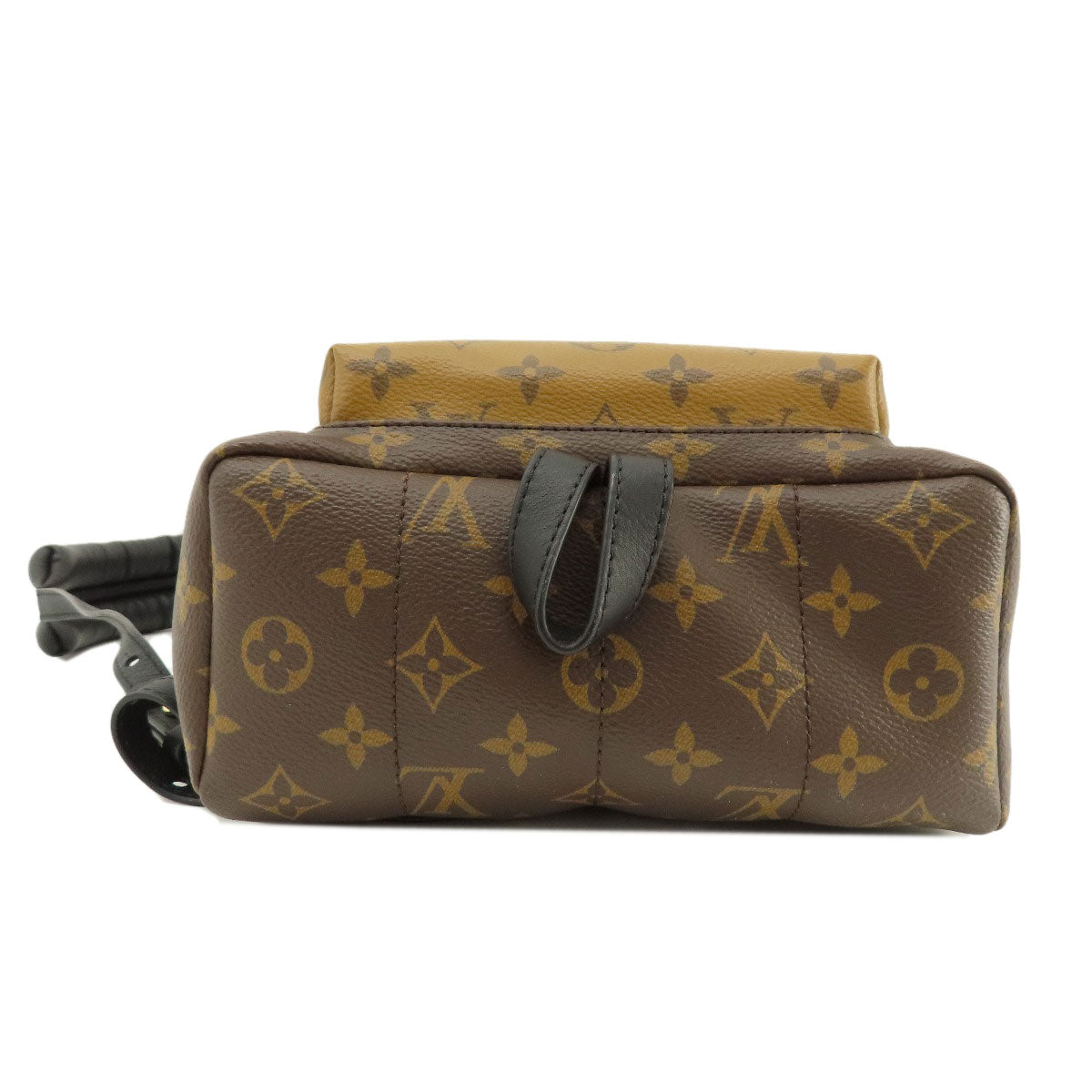 LOUIS VUITTON Backpack Monogram Canvas , Monogram Reverse Brown Palm Springs Backpack PM Monogram Women