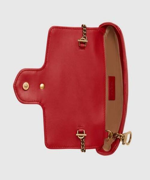 Gucci Monogram Chain Leather Crossbody