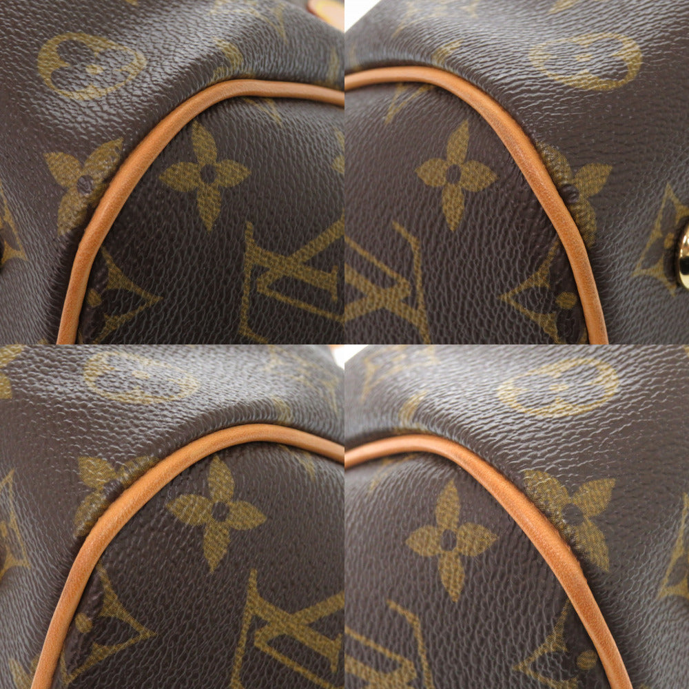 LOUIS VUITTON Handbag Monogram canvas Brown Monogram Tivoli PM