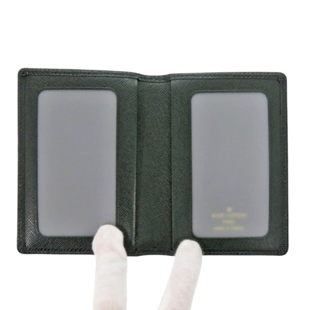 LOUIS VUITTON Card Case Taiga Epithea Porto 2 cult Vertical mens(Unisex)