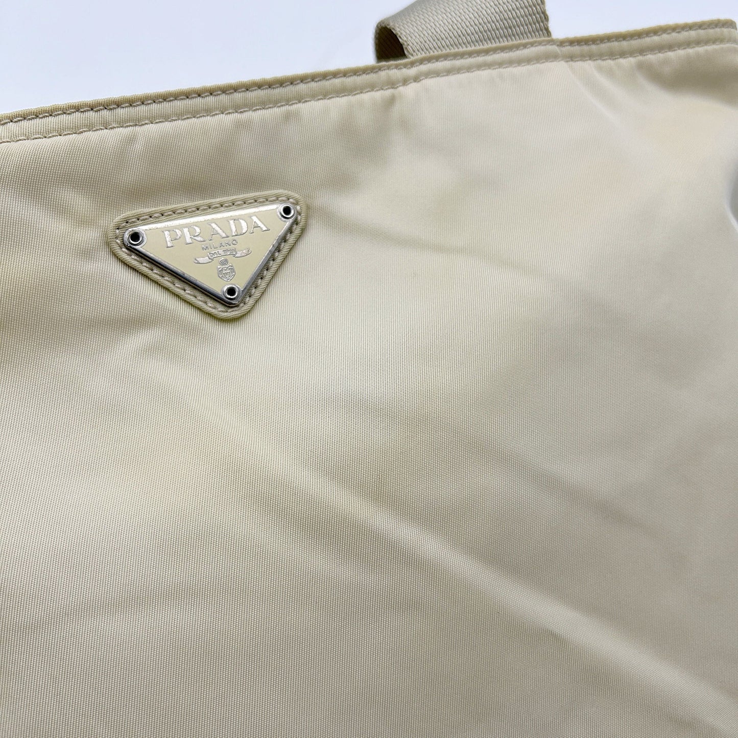 PRADA Tote Bag Nylon Khaki pr9906yt